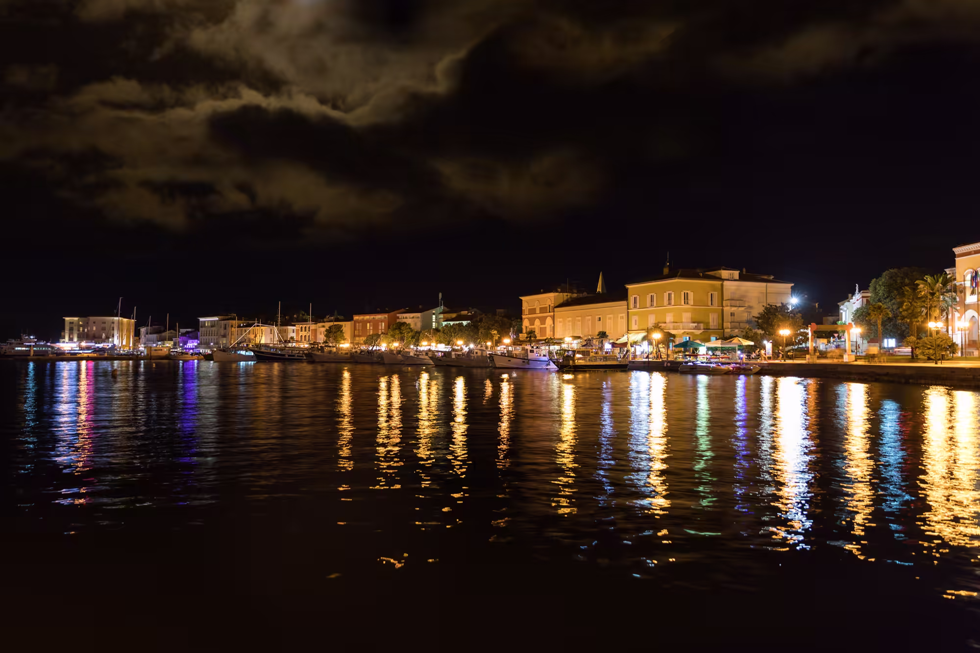 Romantic night cruise